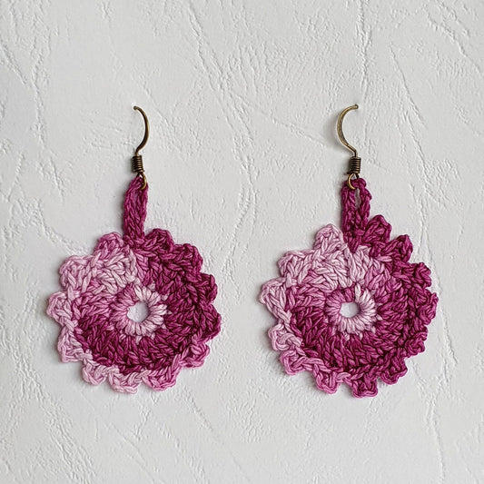 Petites boucles d'oreilles Fleur