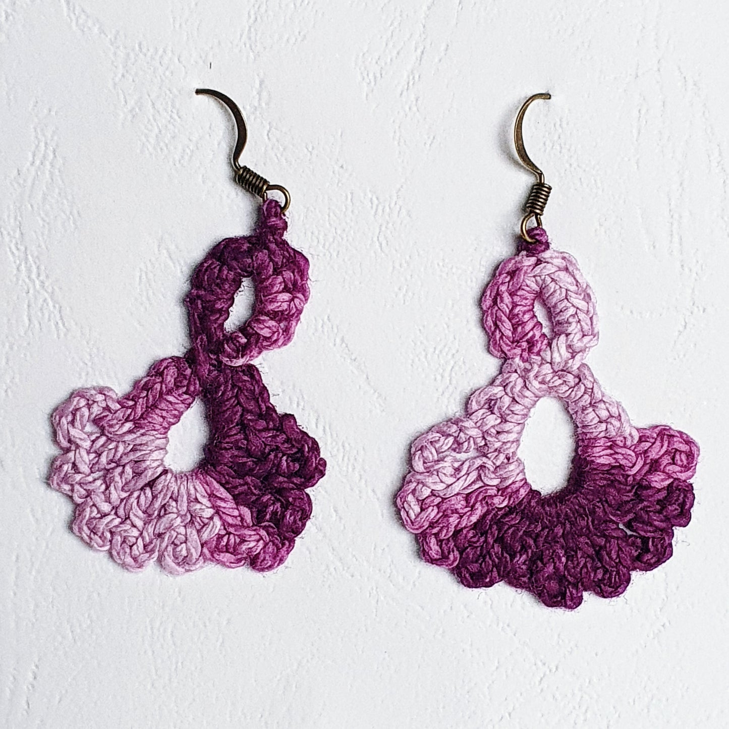 Petites boucles d'oreilles Iris